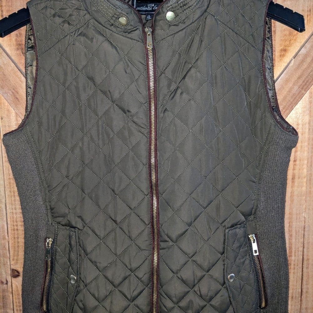 Dark Green Vest